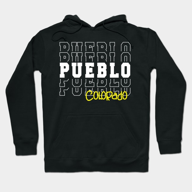 Pueblo city Colorado Pueblo CO Hoodie by TeeLogic